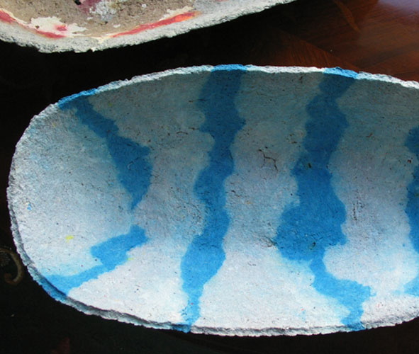 blue long fruit bowl